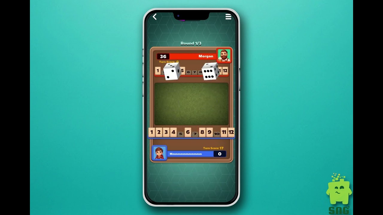 Shut The Box - Dice Puzzle