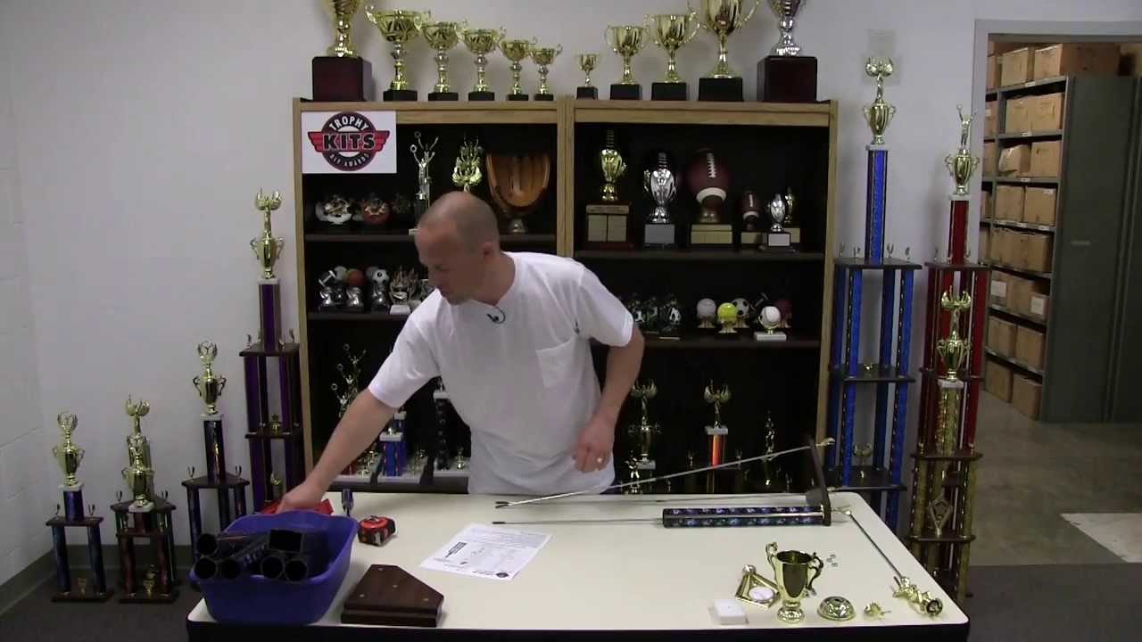 How to build a 3 post - multi tier Trophy Kit