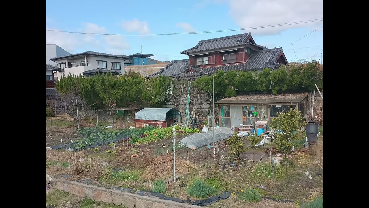 Kuroiso neighborhood walk ... Late winter