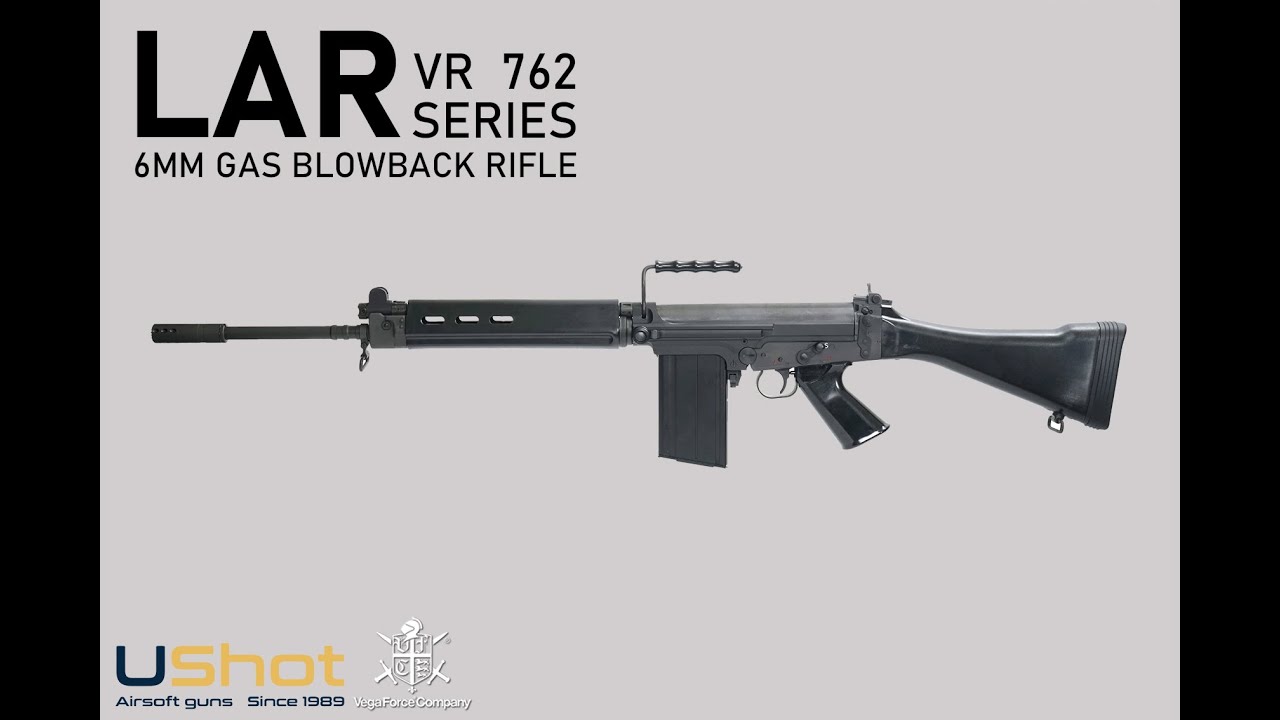 USHOT VFC LAR FAL airsoft guns test