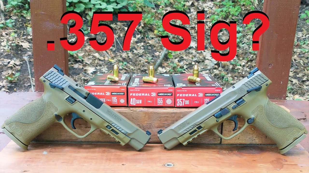 Знакомство с патронами .357 Sig? и тест баллистического геля FMJ (по сравнению с .40 S&W и 9 мм)