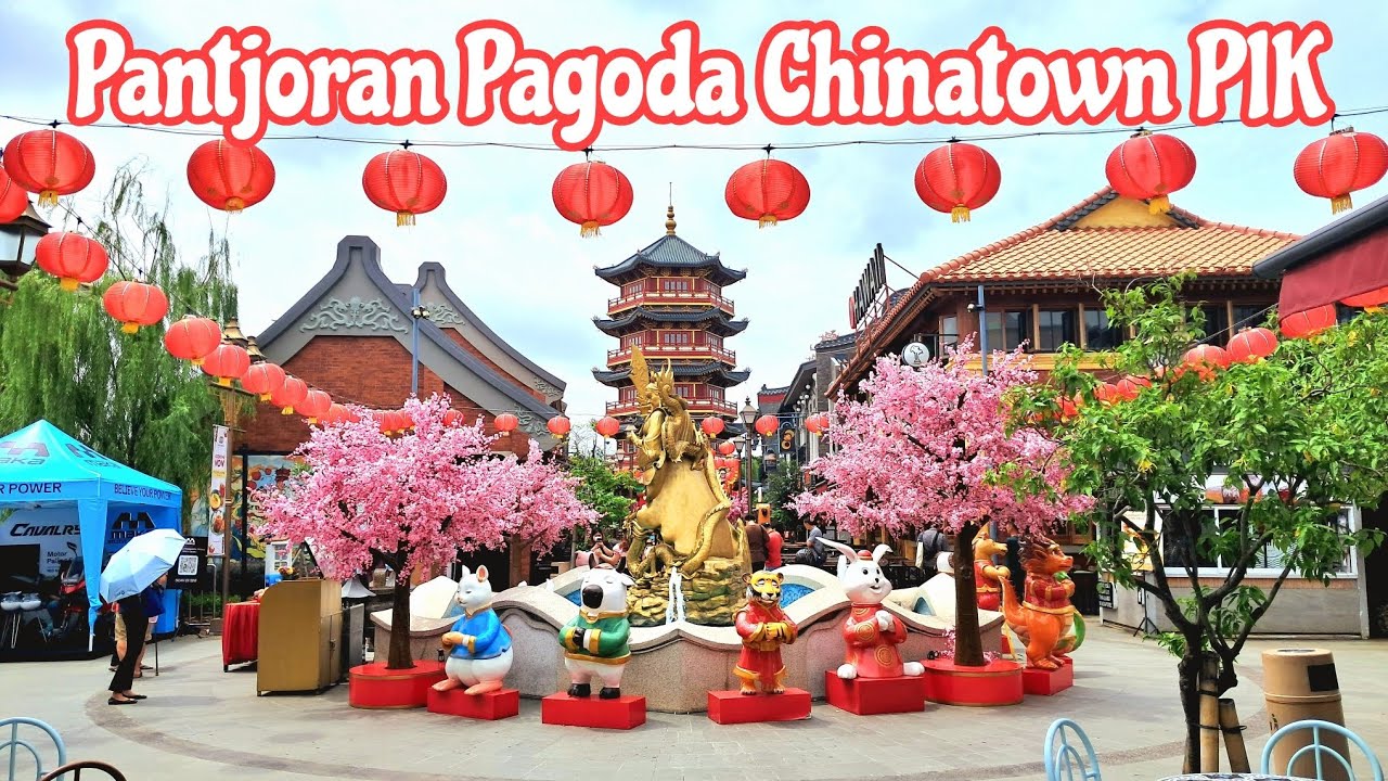 Suasana Imlek Di Pagoda Pantjoran Chinatown PIK