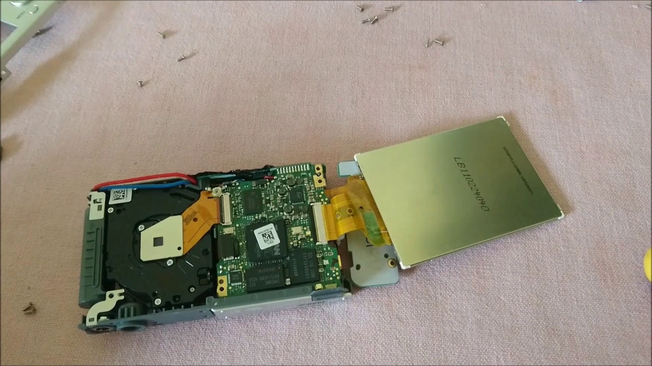 Sony Cyber shot Camera Disassembly