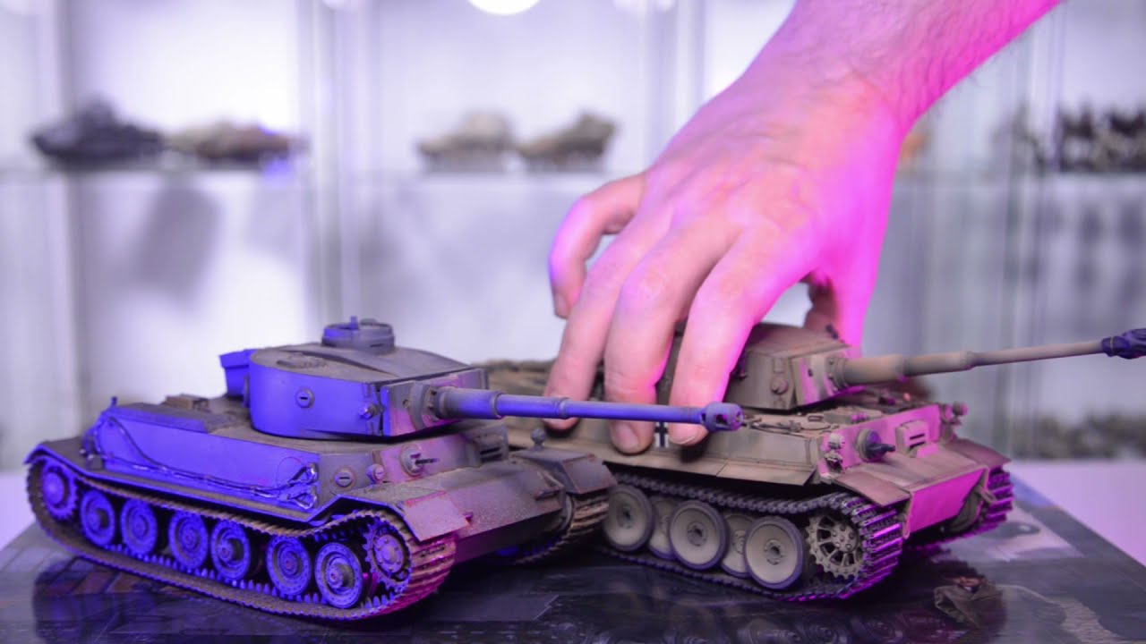 Танки «Тигр» от Porsche в масштабе 1/35 | История и что можно построить | Видеоблог 3