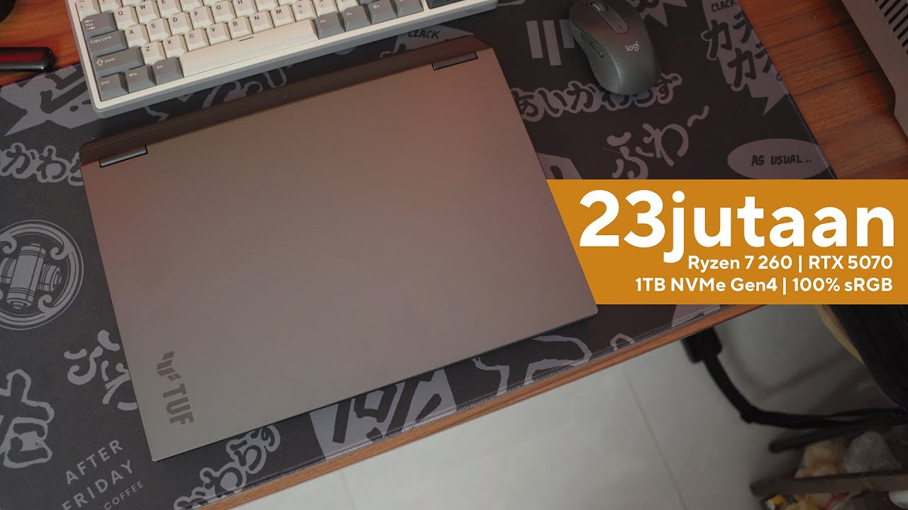 Ini baru murah! Laptop Gaming ASUS paling worth it tahun ini! | ASUS TUF GAMING A16 (FA608UP)