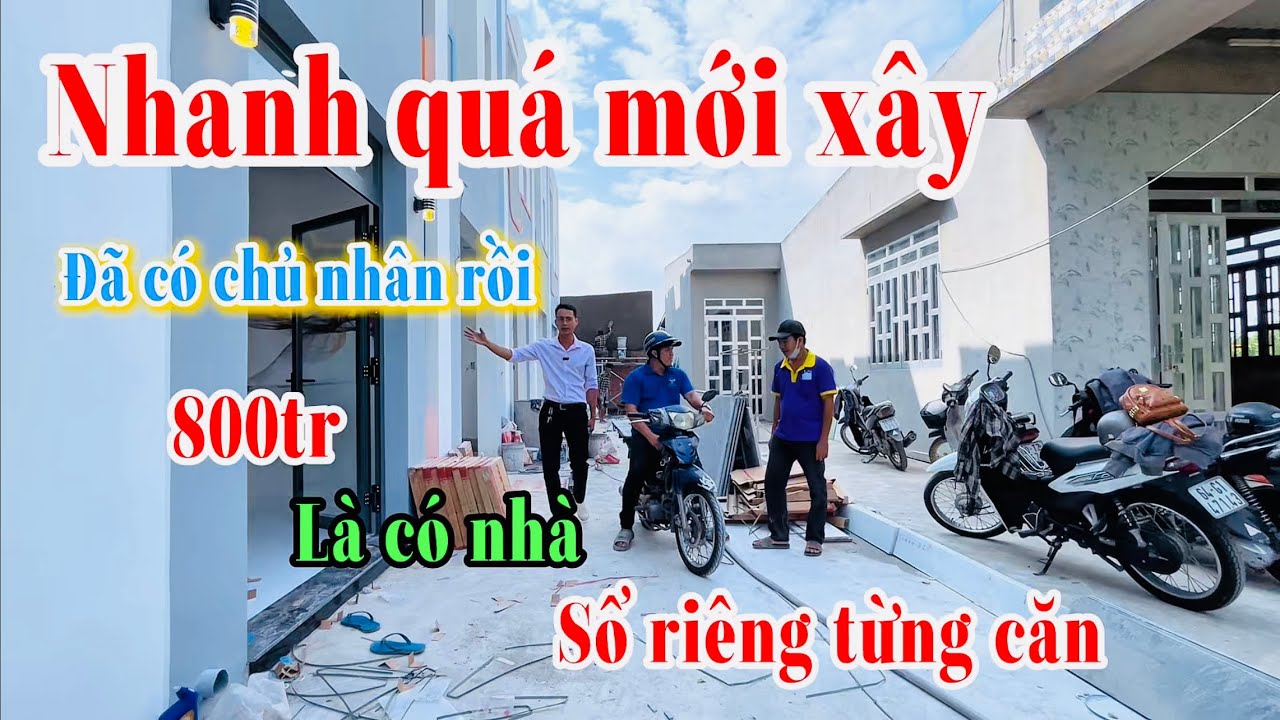 🏠không thể tin được 😮mới xây đã có chủ nhân rồi 