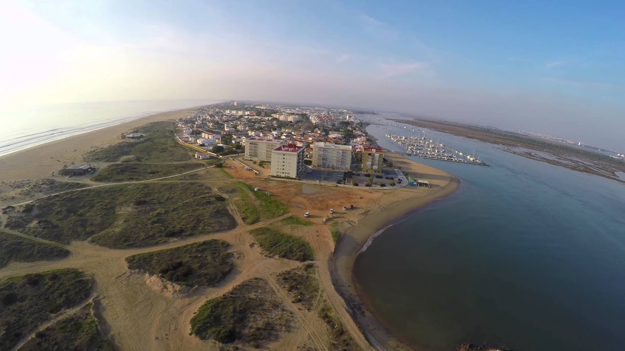 Punta Umbria a vista de drone