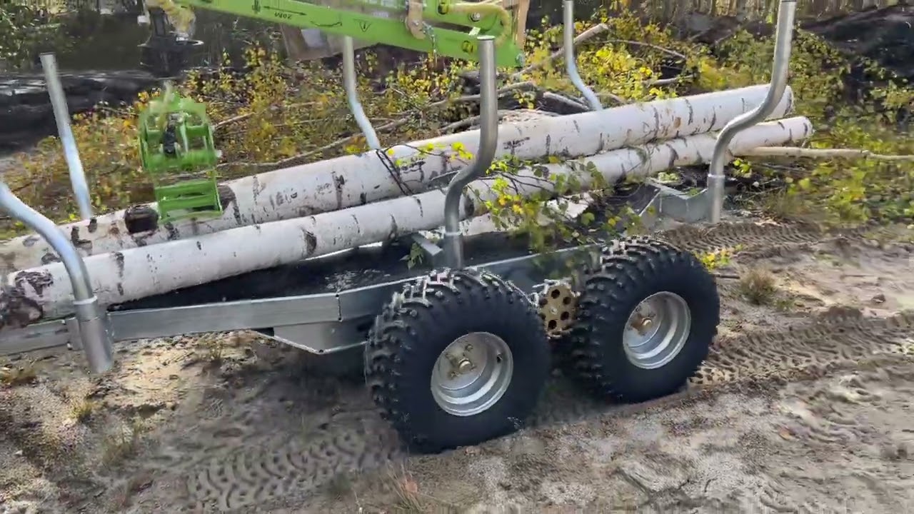 Tømmerhenger AFKA-REACH LT350C 2024 modell