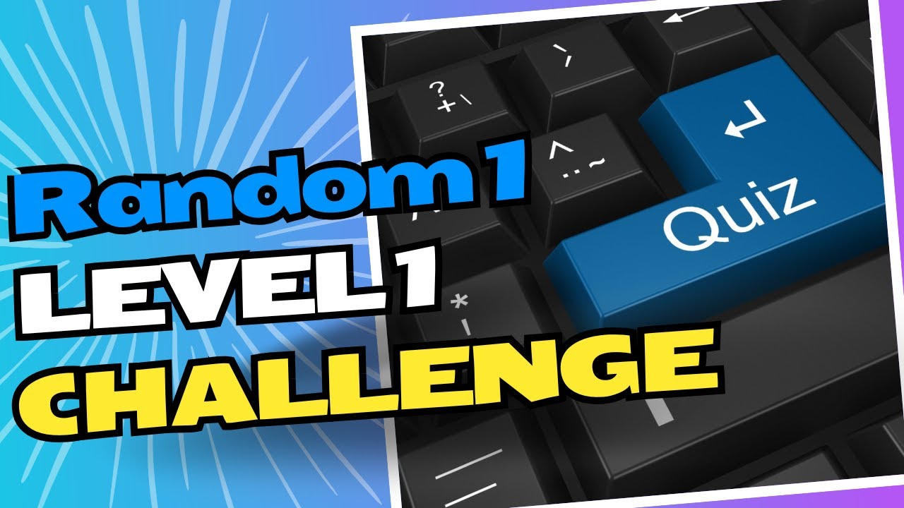 Random 1 - Level 1 - American Football, Basketball, Country Capitals, and Desserts