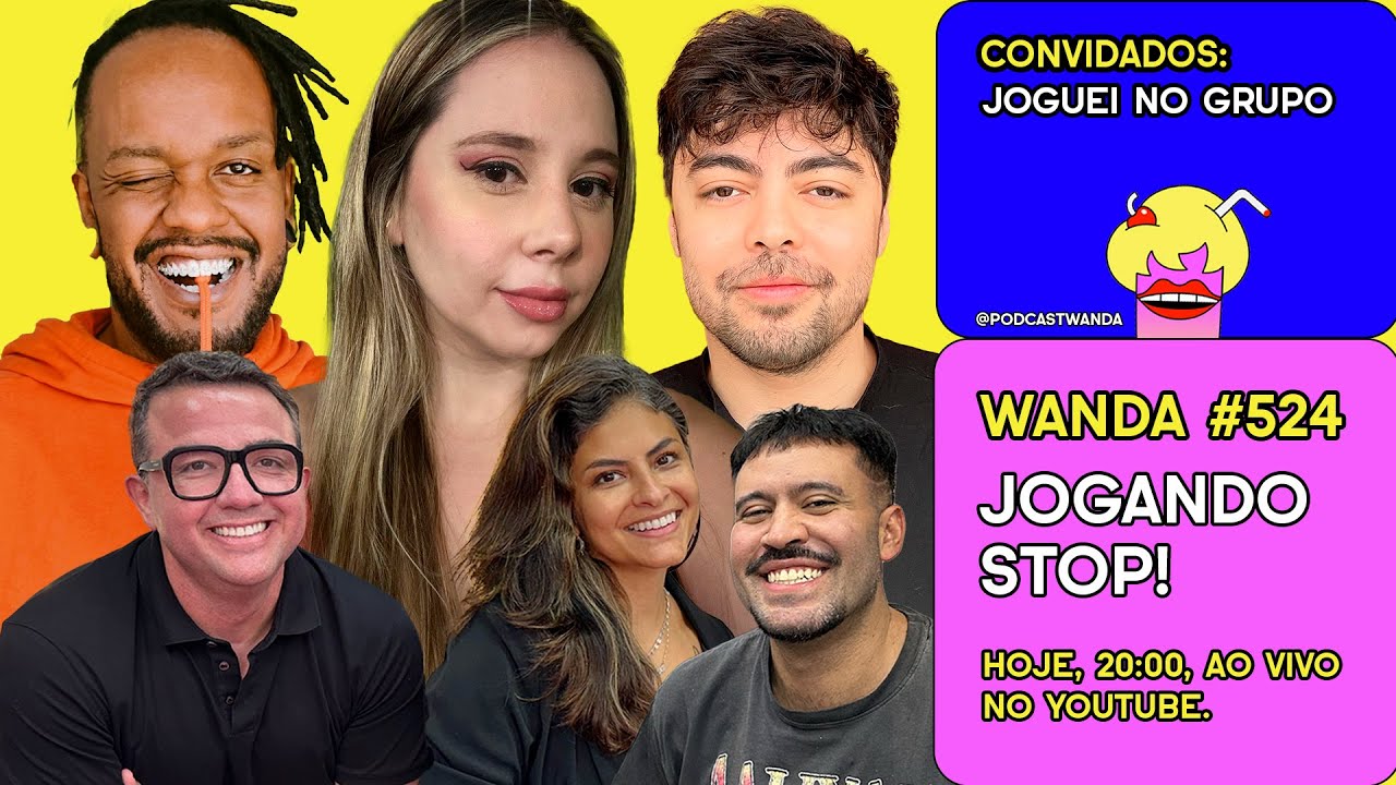 STOP DA M&Aacute;FIA com Joguei no Grupo (Fab&atilde;o, Jennifer Prioli e Controle Y) - #524
