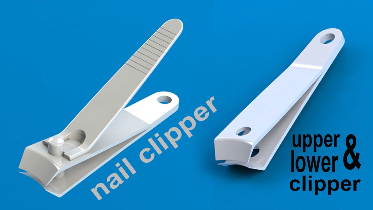SOLIDWORKS TUTORIAL : NAIL CLIPPER PART 2/3