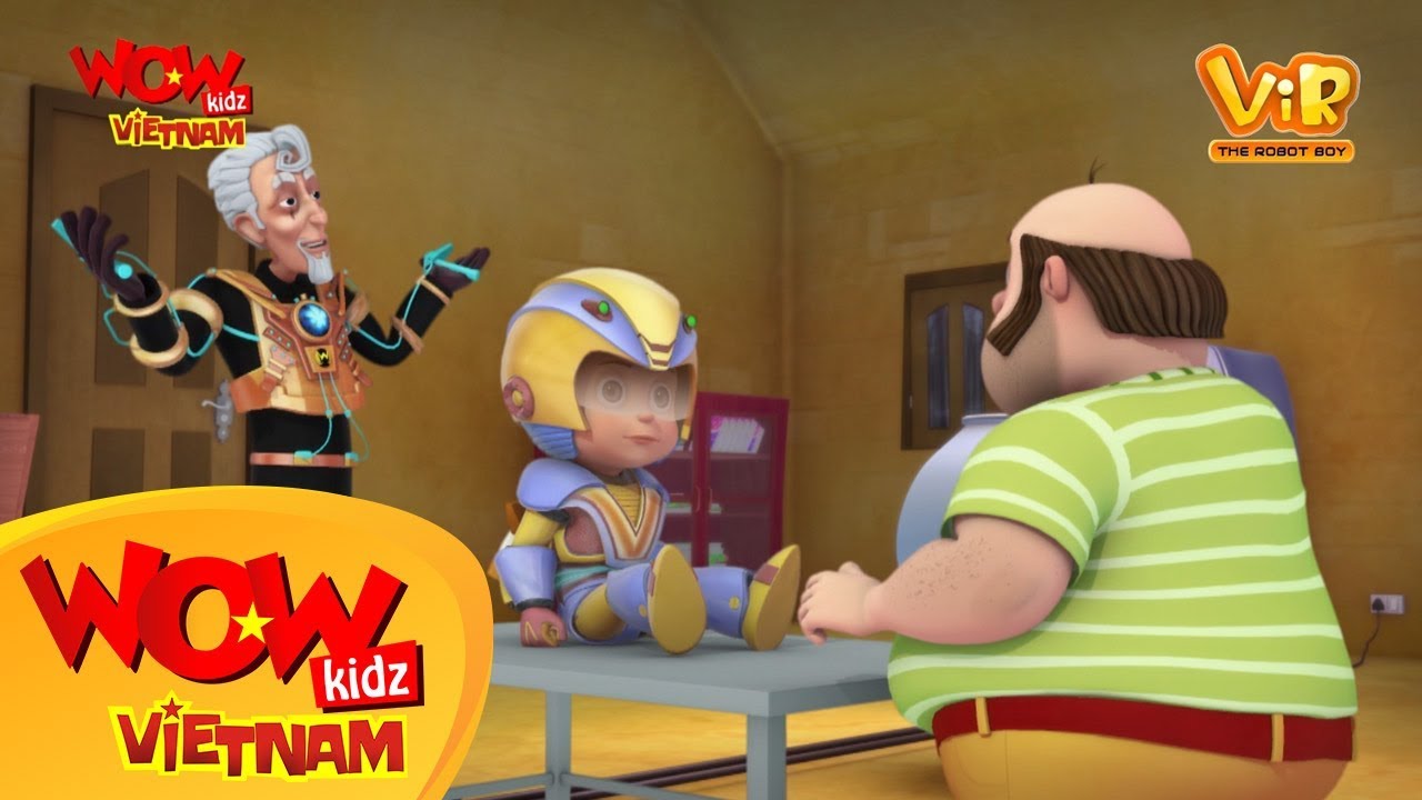 Cậu Bé Robot Siêu Clip 13 - Vir : The Robot Boy - Cartoon Movie - Cartoons For Children