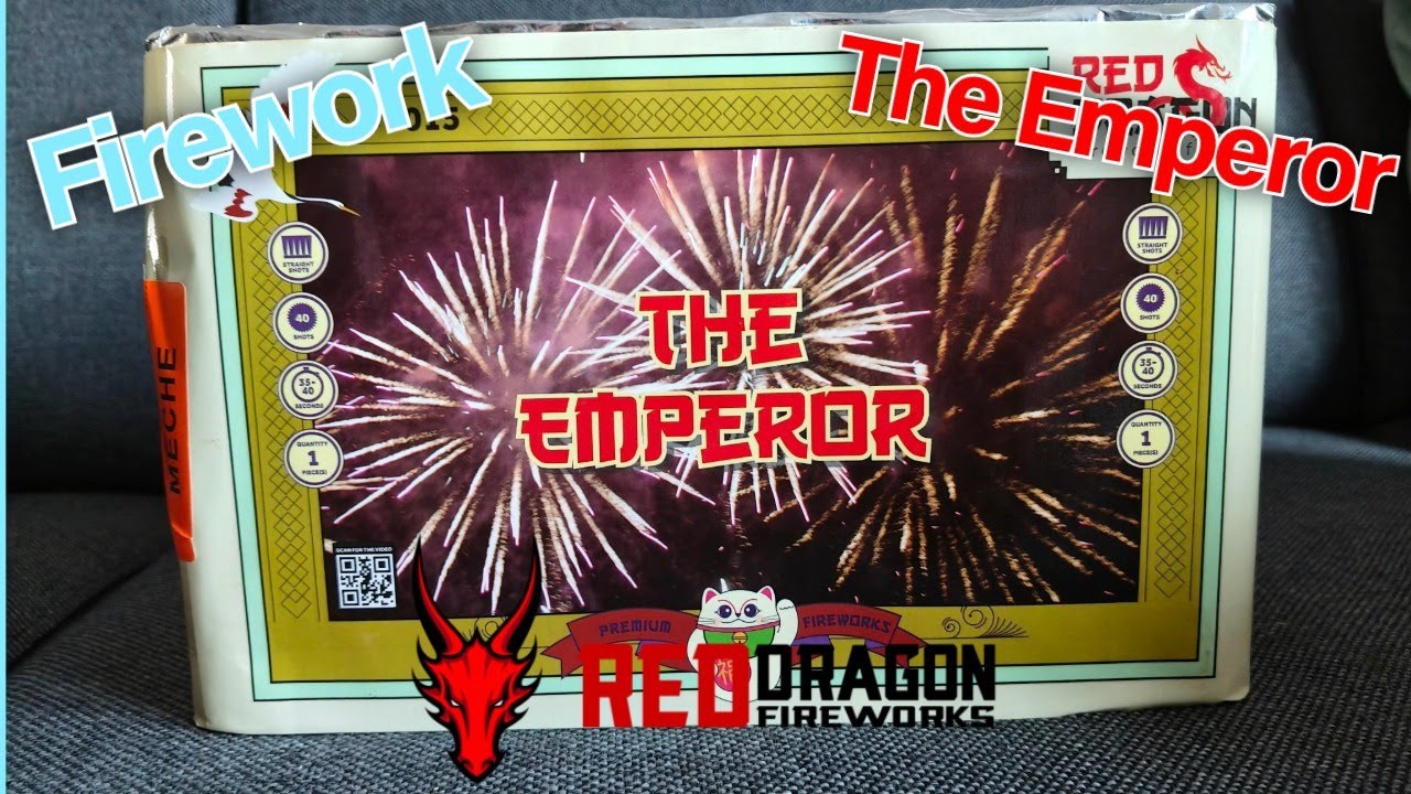 Red Dragon The Emperor WTF Fireworks