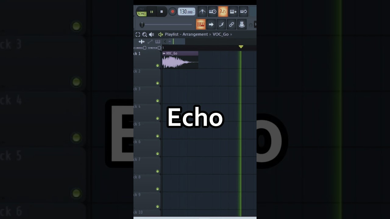 The DIFFERENCE Between REVERB and ECHO #shorts #flstudio  #tutorial