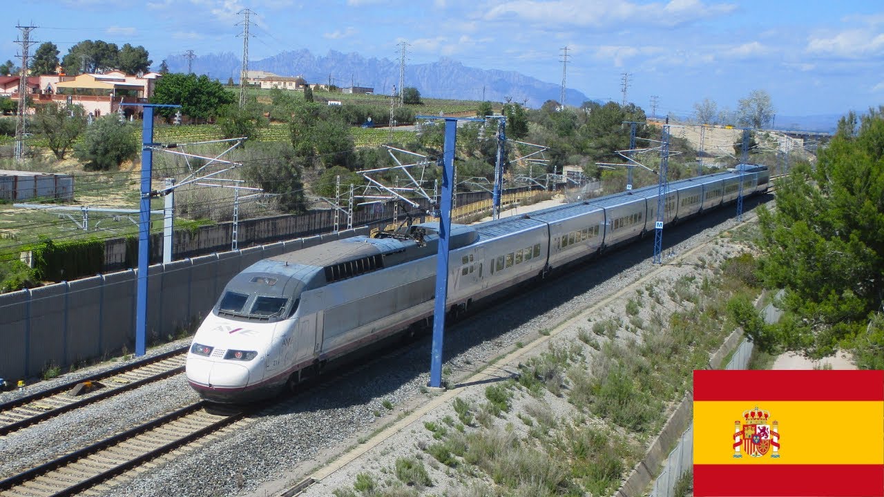 🇪🇸 SPANISH HIGH SPEED TRAINS AT 300 KM/H: AVE, IRYO, OUIGO, AVLO, ALVIA, AVANT, EUROMED