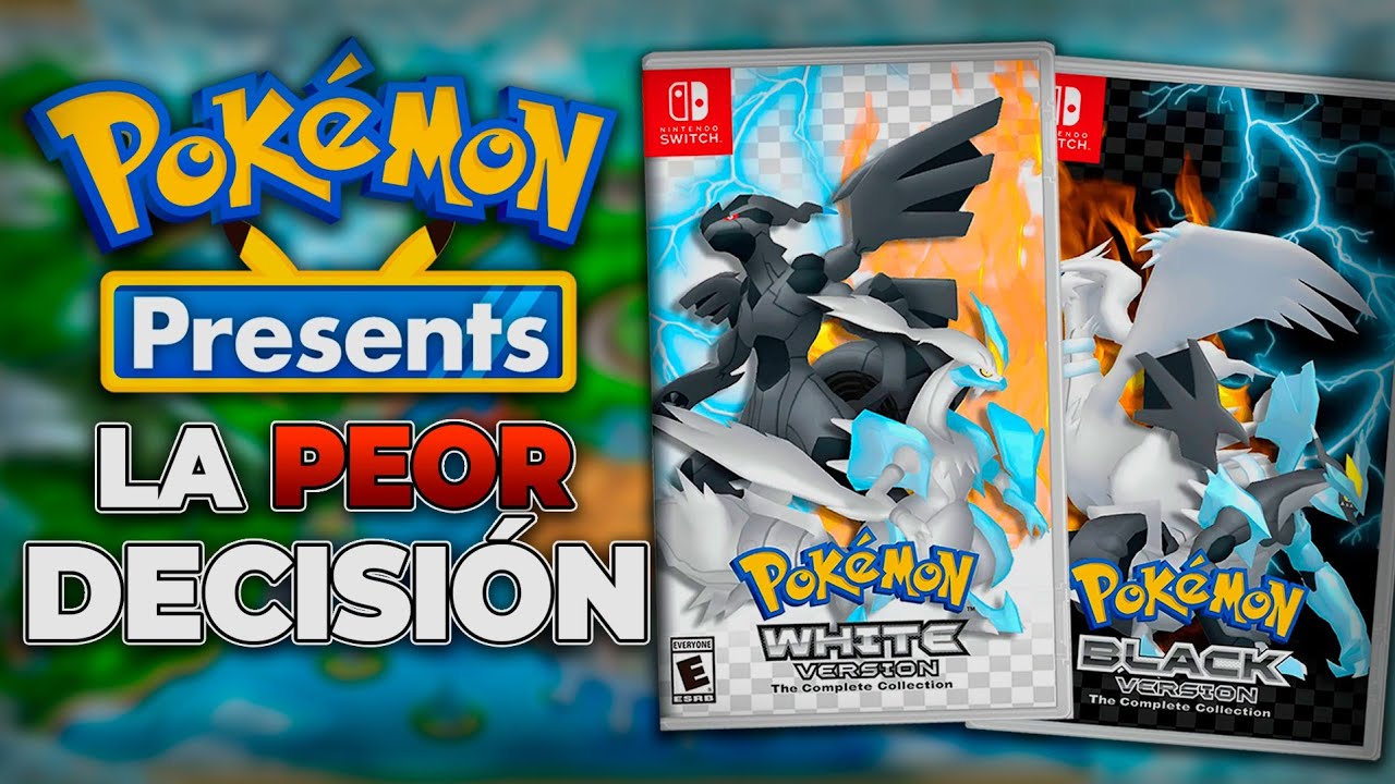 Pok&eacute;mon NO ANUNCI&Oacute; los REMAKES de BLANCO y NEGRO por ESTO