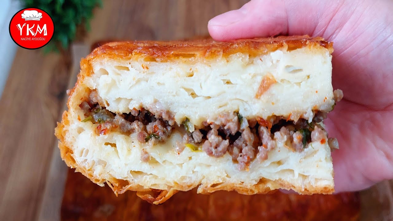 ПРОСТОЕ ТЕСТО ❗ НЕ ТРЕБУЕТ ОТВЕРЖДЕНИЯ ❌ ГОТОВО ЧЕРЕЗ 5 МИНУТ 💯ПРОСТО И ВКУСНО👌Рецепт теста с фаршем