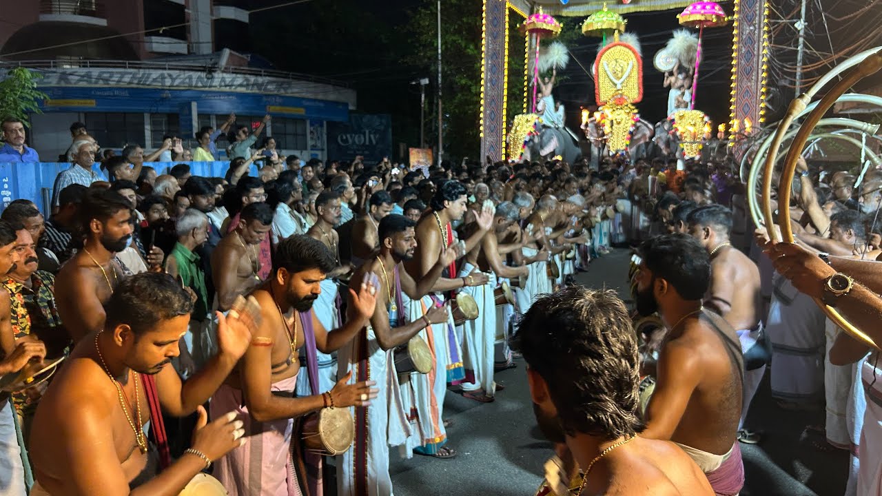 തിരുവമ്പാടി ആറാട്ട് 2026 - പഞ്ചവാദ്യം - പതികാലം തിമില താളവട്ടം - കോങ്ങാട് മധു & ടീം