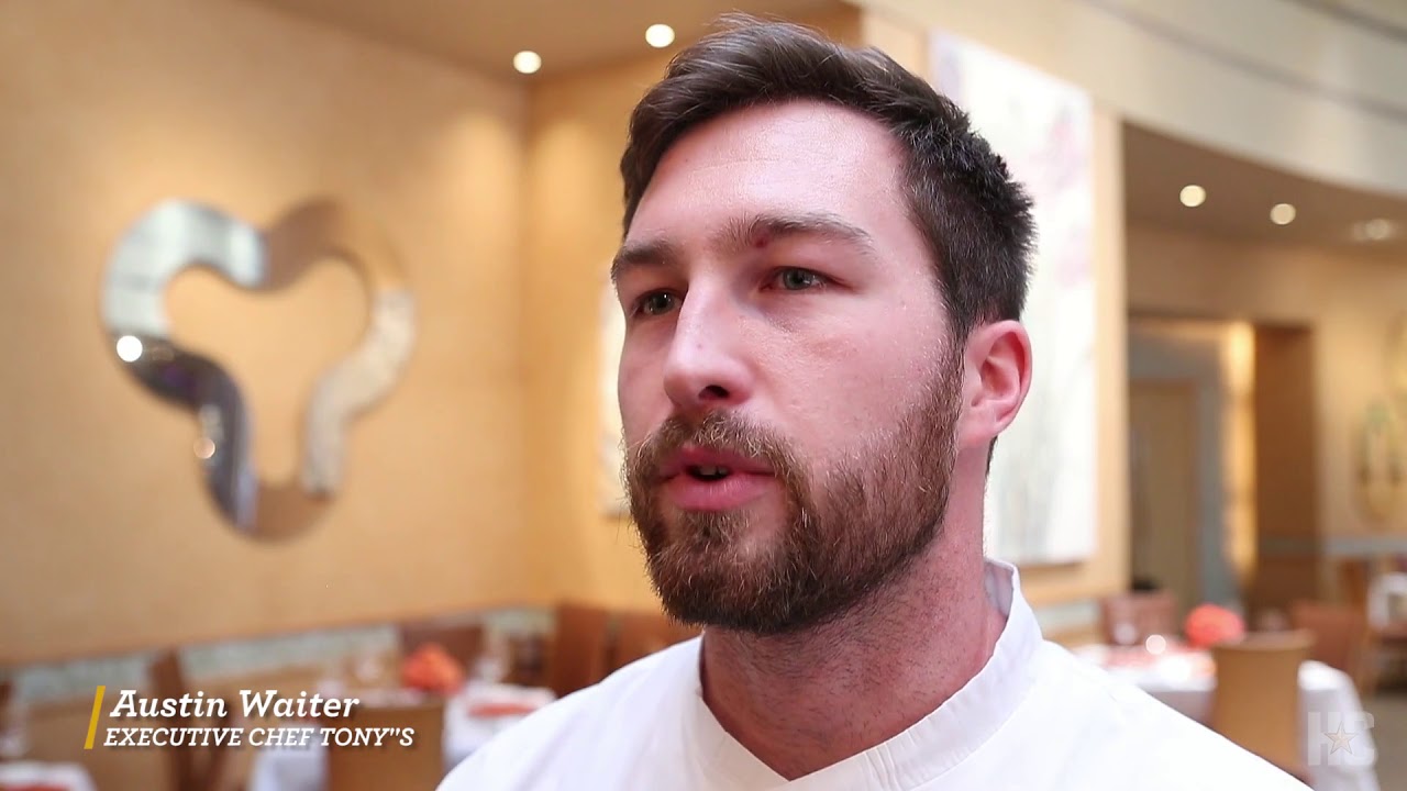 Tony's chef creates dish using classic duck press