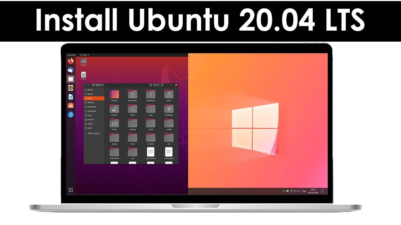 Как выполнить двойную загрузку Ubuntu 20.04 LTS и Windows 10 [ 2020 ]