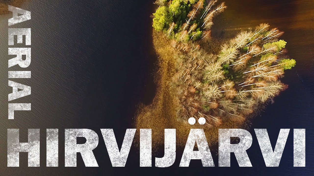 Riihim&auml;ki, Hirvij&auml;rvi Aerial - Suomen luonto | Nature in Finland November