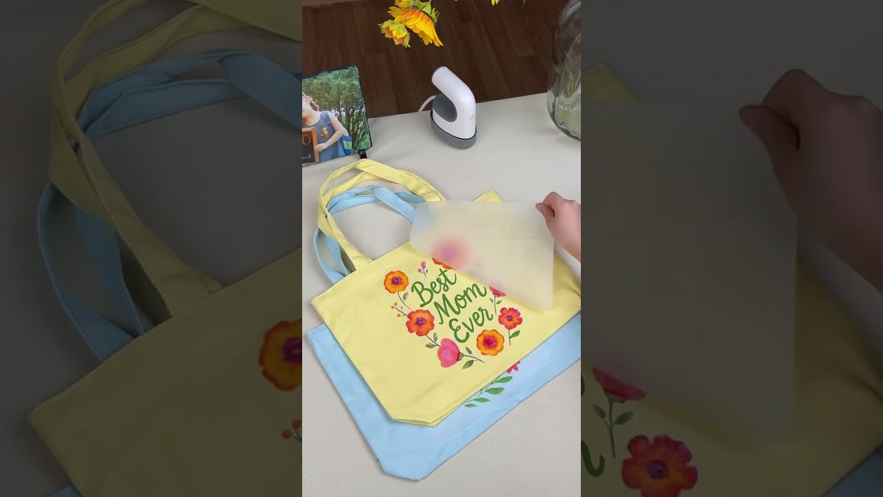 Custom Canvas Bag for Mom 💐 | xTool Apparel Printer