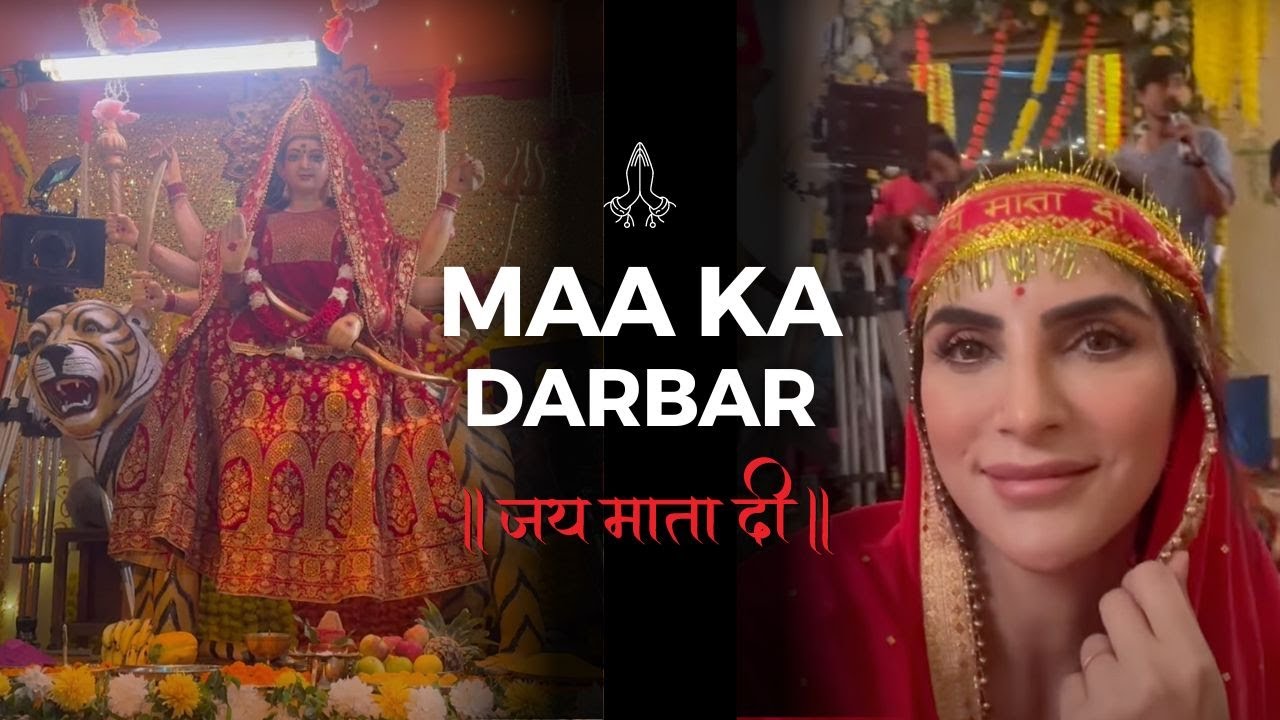 Set Par Maa Ka Darbar | Jai Mata Di | Badal Pe Paon Hai | Mansi Sharma Vlog
