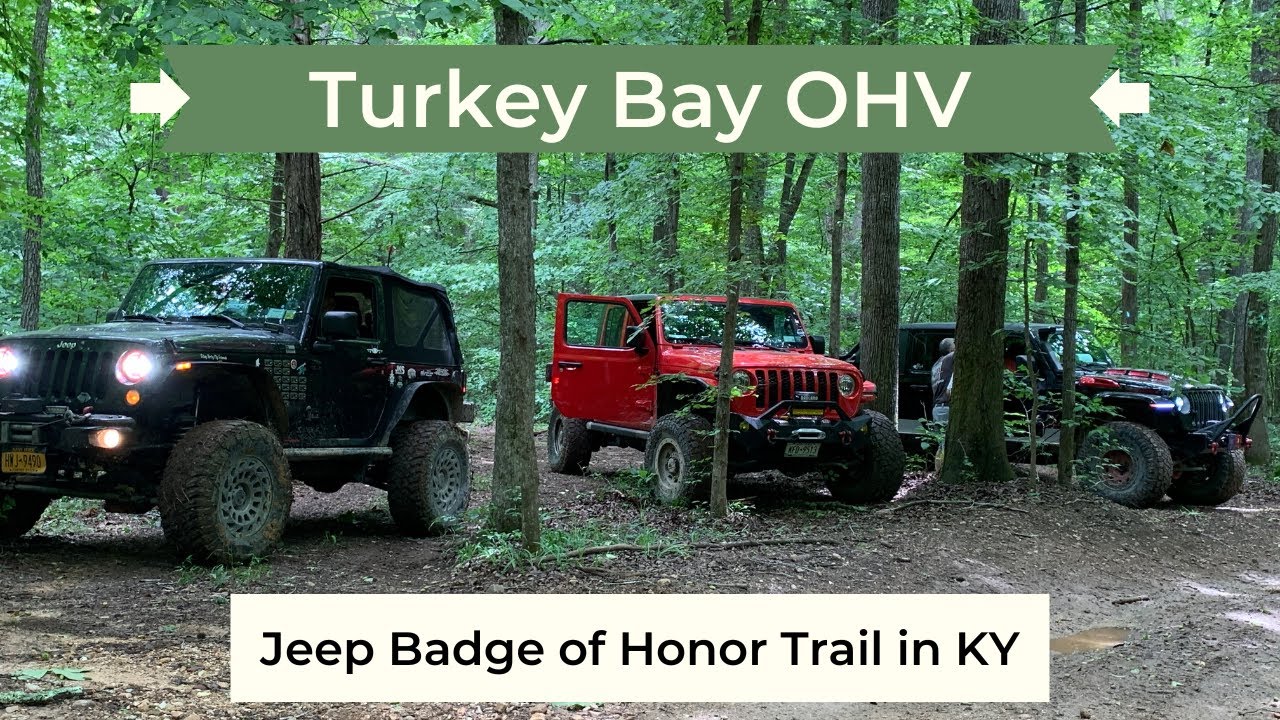 Turkey Bay OHV - Jeep Badge of Honor Trail - Land Between the Lakes in Kentucky