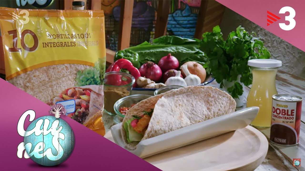 Fajita de pollastre picant - Cuines