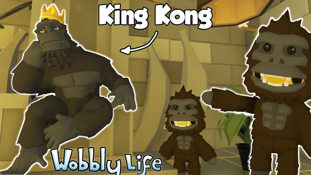 EL ENIGMA de KING KONG en la JUNGLA de WOBBLY LIFE