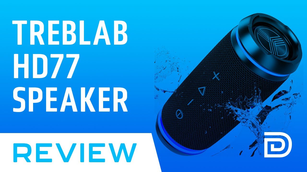 TREBLAB HD77 Bluetooth Speaker // Portable Bluetooth Wireless Speaker
