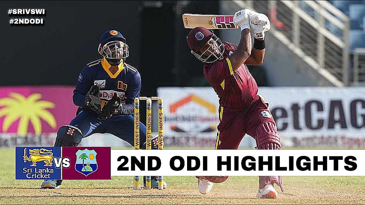 Sri Lanka Vs West Indies 2nd ODI Highlights 2026 | Sri Vs WI 2nd ODI Highlights 2026 | WI vs Sri
