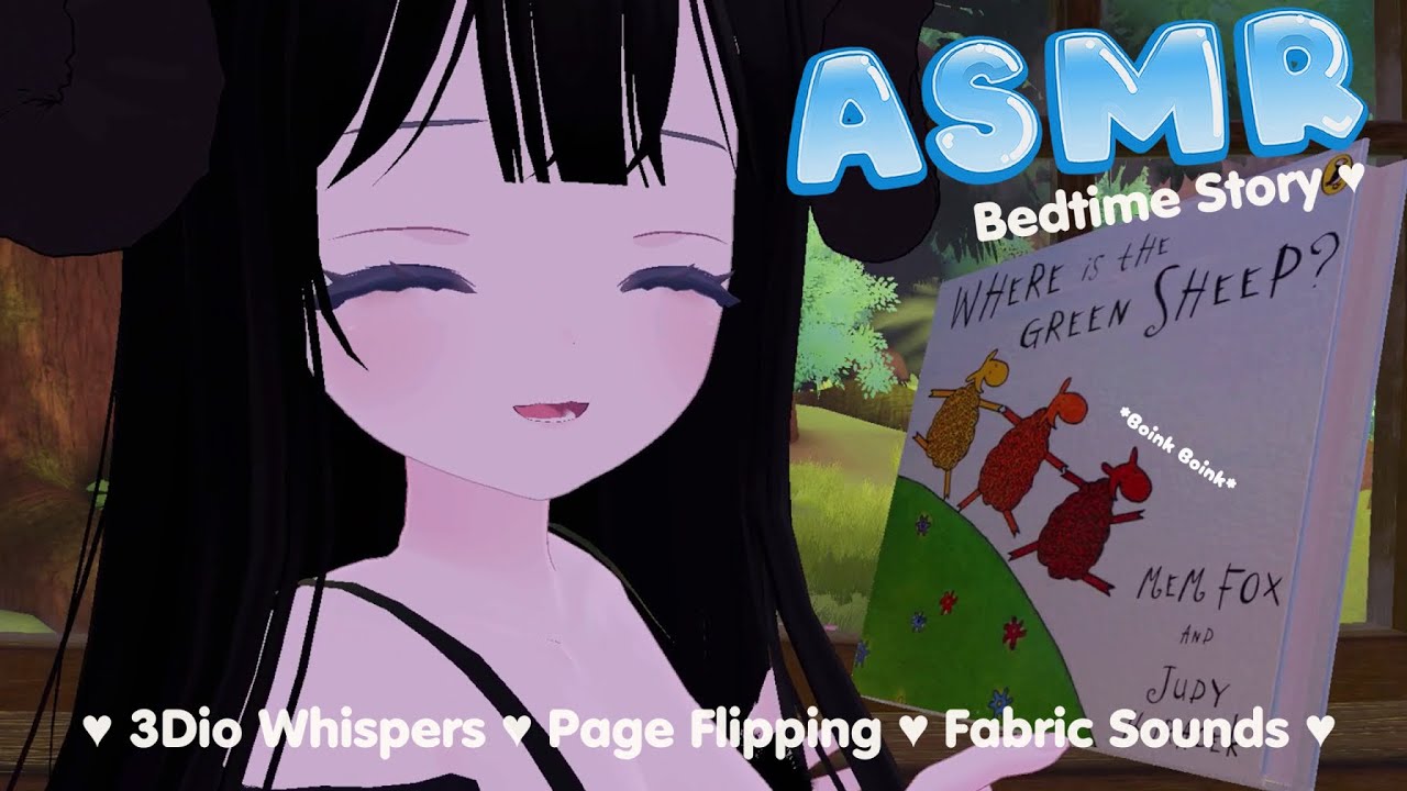 ASMR 💕 Reading You a Sheep Bedtime Story [VTuber | VRChat]
