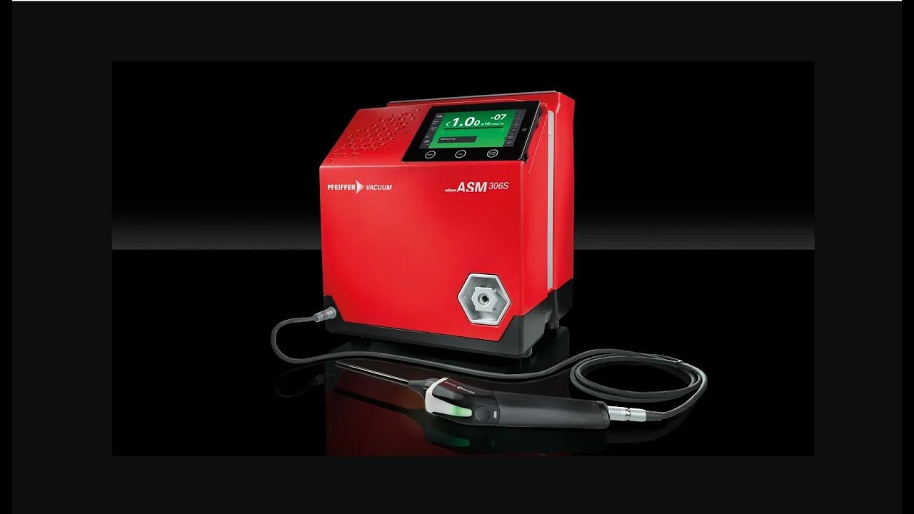 ASM 306 S &ndash; helium and hydrogen sniffer leak detector | by Pfeiffer Vacuum