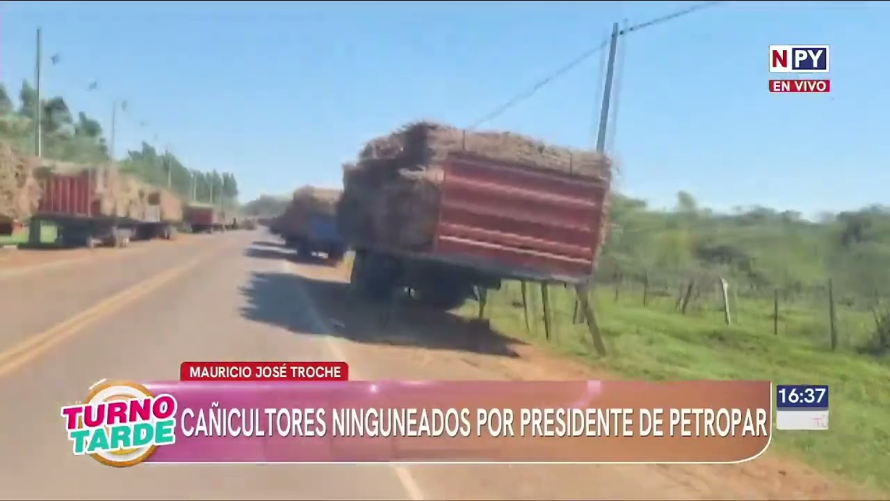Cañicultores de Mauricio José Troche denuncian indiferencia de Petropar