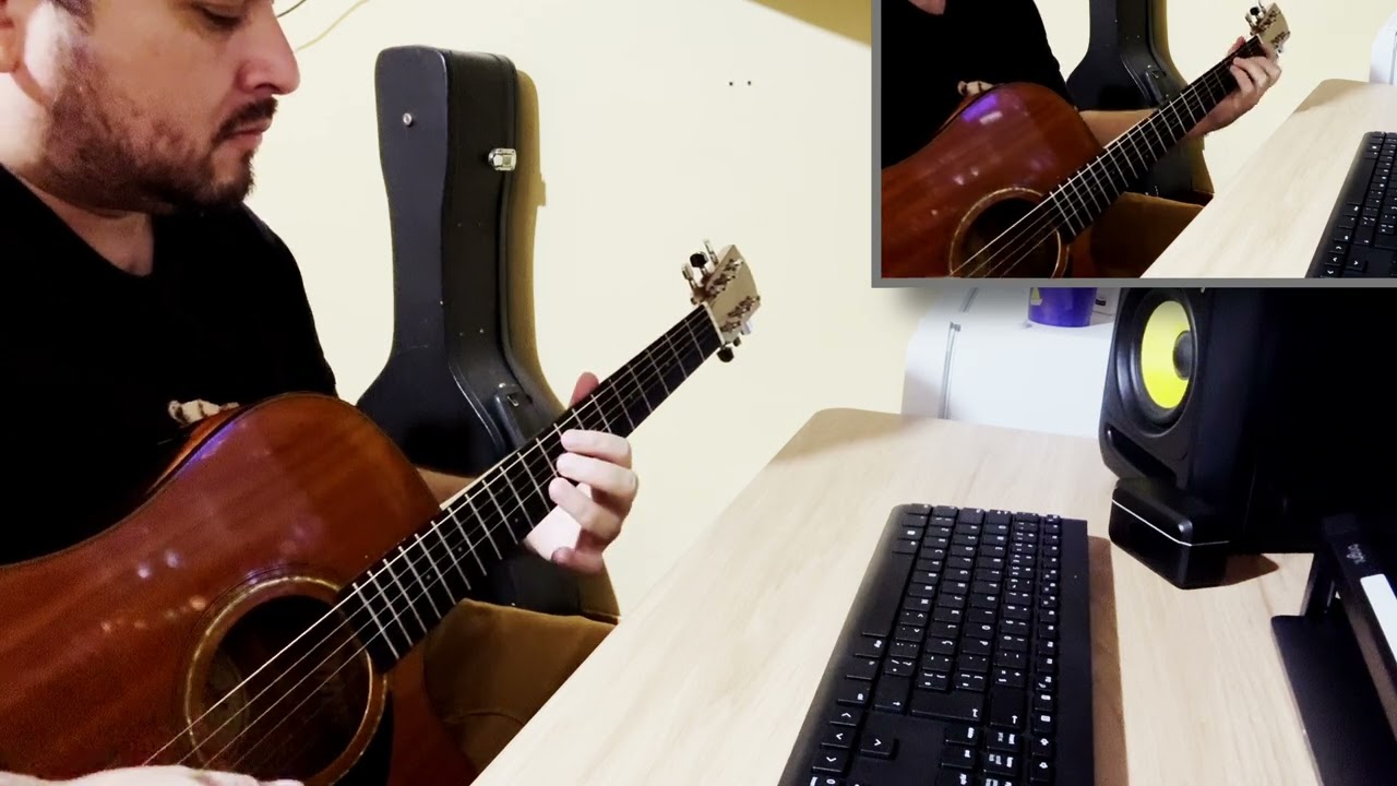 Solo de Violão Música P. No Deserto. 
