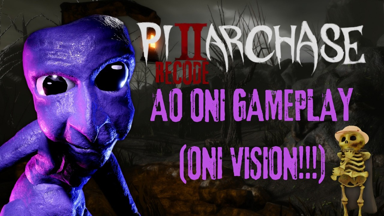 Pillar Chase 2 Recode Ao Oni Gameplay (Oni Vision!!!)
