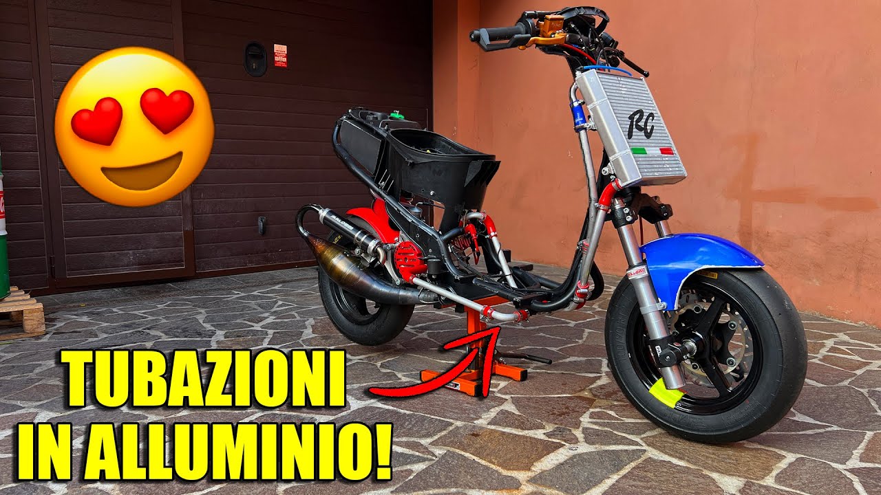 550€ di RADIATORE SU MISURA + KIT TUBI in ALLUMINIO!