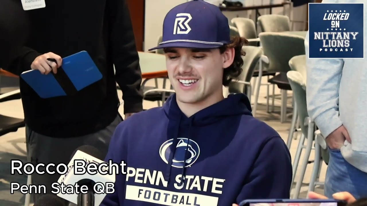 New Penn State QB Rocco Becht Talks Joining Nittany Lions, Injury Recovery, PSU Atmosphere