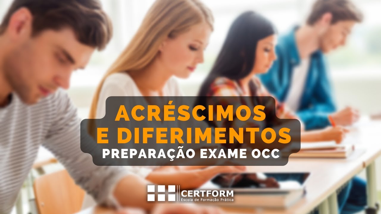 ✍️ Acréscimos e Diferimentos: Resolução de questão de Exame OCC