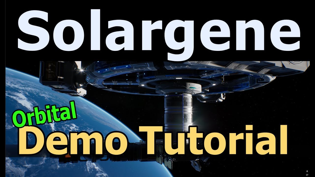 Demo Tutorial Walkthrough and Problem Solving | Solargene (Colony Station Management game)