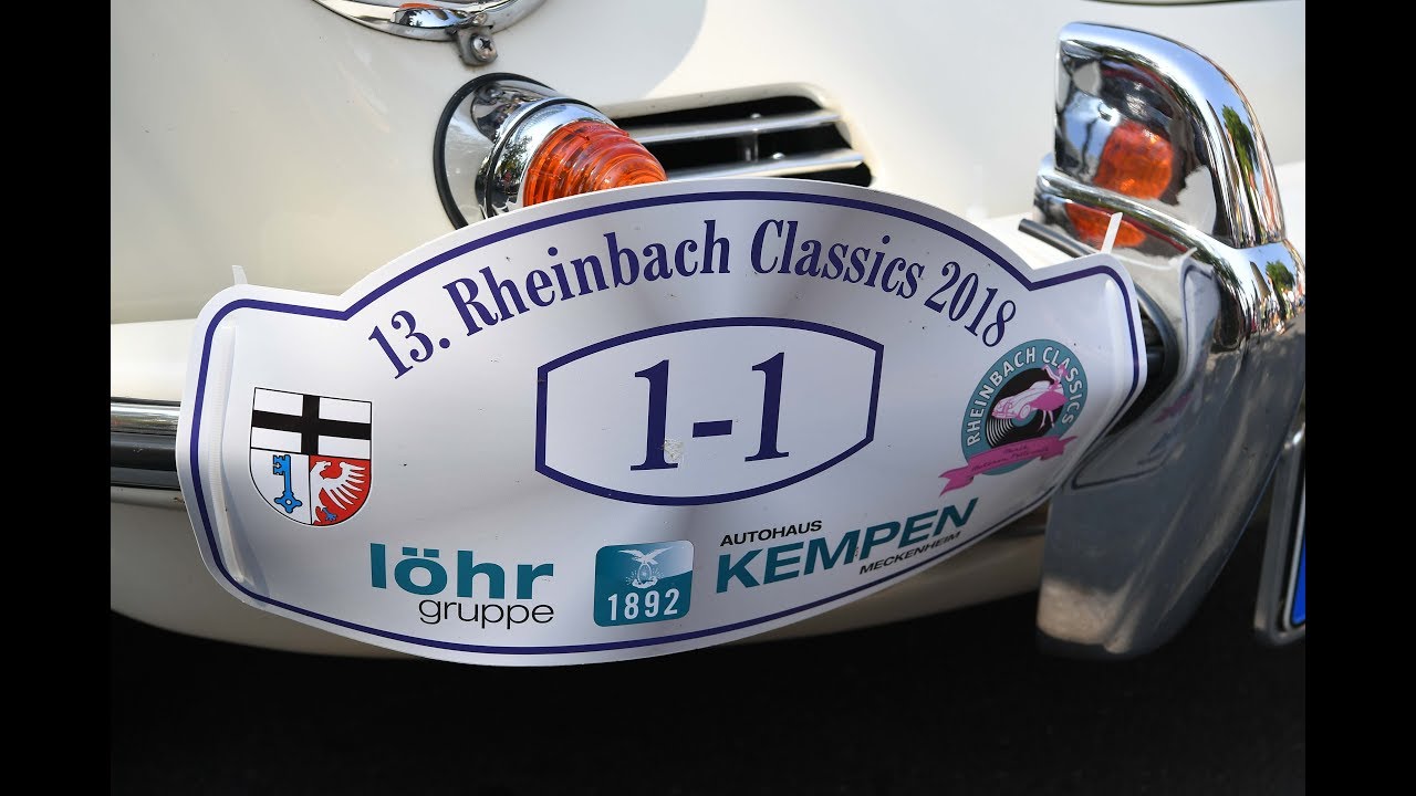 Rheinbach Classics Juli 2018 - Oldtimerfestival