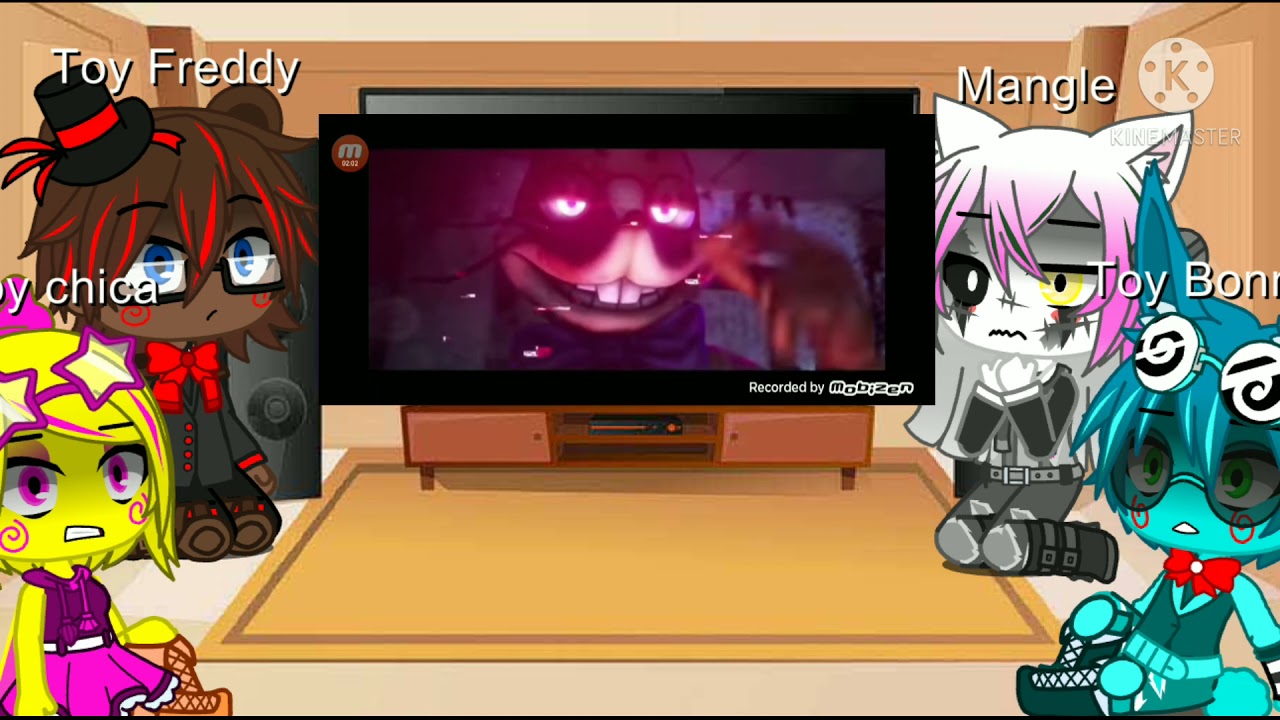 Fnaf 2 reacts to Disconnected