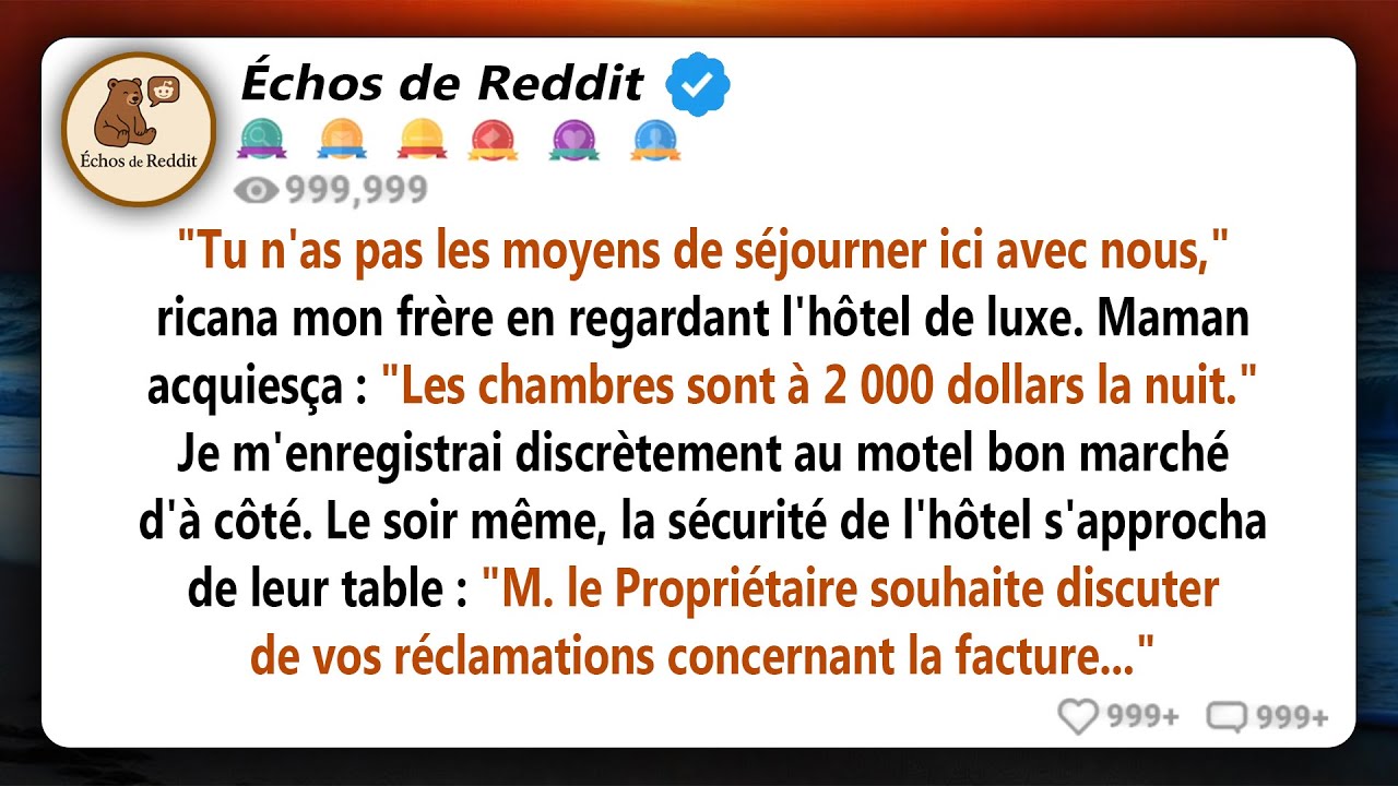 Mon frère a dit 