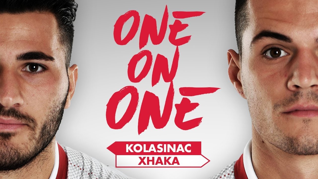 WHICH SONG DID SEAD SING? | Kolasinac & Xhaka go 'One on One'