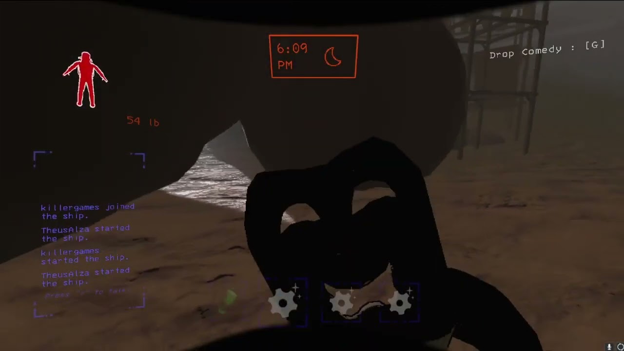 jogando lethal company com os amigos!!