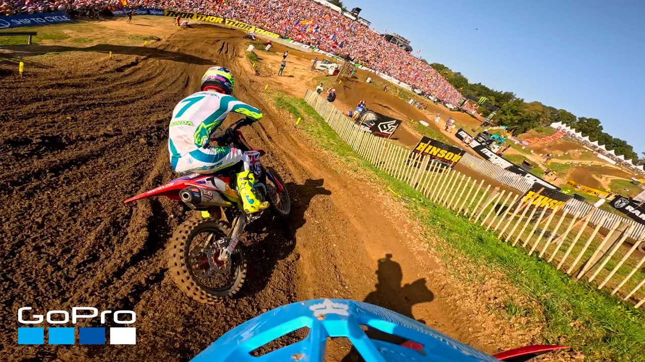 GoPro: Tim Gajser 2023 FIM MXoN MXGP Qualifying Moto from Ernee, France