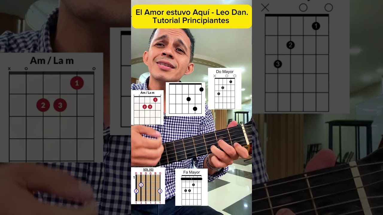Tutorial de Leo Dan. El amor estuvo aquí. 