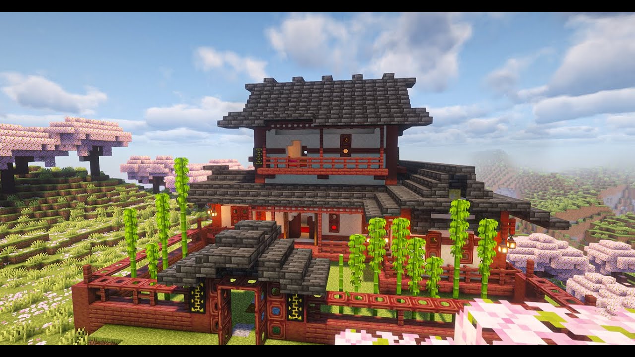 [Minecraft] 🌼 Simple Japanese House | Tutorial