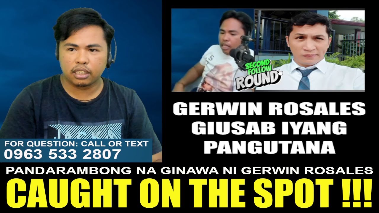 Panlilinlang ni Gerwin Rosales Caught on the Spot sa Sariling Video!